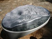 Relief der Wasserfälle