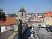 Porto - Blick vom Vorplatz der Kathedrale Se 