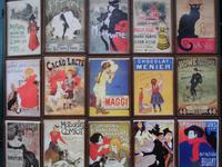 Schilder aus der Belle Epoque