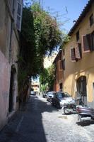 im Stadtteil Trastevere ...