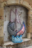 Deko-Element vom Straßenumzug im Alfama-Viertel