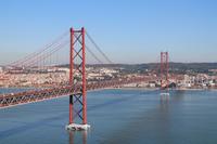 Ponte 25 de Abril - die Golden Gate Brücke von Lissabon 