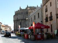 Apsis der Kathedrale an der Stadtmauer von Avila