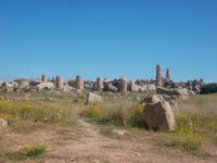 Reste des Apollon-Tempels von Selinunt