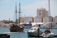 Hafen von Portimao an der Algarve