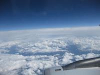 Flug nach Frankfurt - Am Rand der Alpen entlang