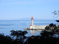 Blick von Bastia nach Elba