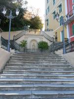 Treppe zum Jardin Romieu in Bastia