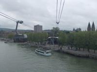 Mit der Seilbahn über den Rhein