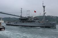 Türkisches Marineschiff
