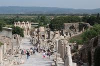 Panoramablick in Ephesus