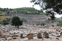 Blick auf das Theater in Ephesus