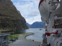 Im Hafen von Flåm