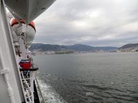 Einfahrt in die Hansestadt Bergen