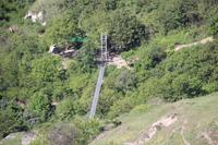 Höhlendorf  Khndzoresk - Hängebrücke