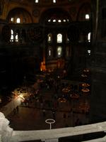 Hauptschiff Hagia Sophia von oben