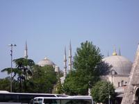 Minarette der Sultan-Ahmet-Moschee