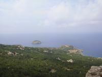 Aussicht vom Kastell Monolitos