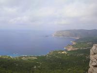 Aussicht vom Kastell Monolitos