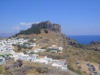 die Akropolis von Lindos