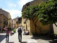 im span. Dorf in Barcelona