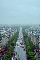 Champs-Elyseés vom Arc de Triomphe