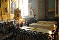 Sarkophage  wichtiger Zaren u. a. Zar Peter der Große