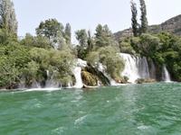 Bootsausflug im NTP Krka Wasserfälle-Roski slap