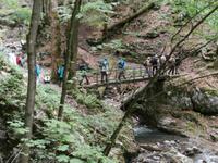 unterwegs in der Teufelsklamm