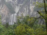 Boka Wasserfall in Slovenien
