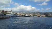 auf dem Weg zurück von Messina nach Kalabrien 