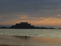 St. Malo - Abendstimmung mit Fort National