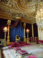 Der Thron von Napoleon I. in Fontainebleau