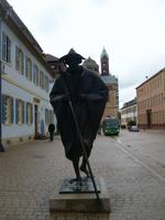auf dem Jacobusweg in Speyer