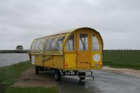unsere Kutsche auf der Hallig Hooge