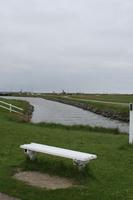 Gräben zur Entwässerung nach Sturmfluten