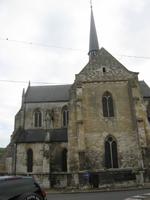 Die Kirche in Les Andelys