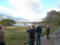 Beim Fotografieren am Loch Awe