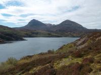 Landschaft der nördlichen Highlands