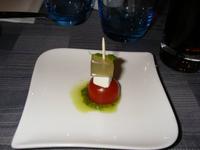 1. Vorspeise im Fischrestaurant Atlantique