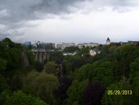 Blick auf Luxemburg