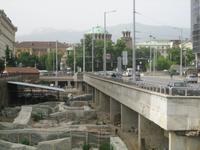 Ausgrabungen der römischen Stadt in Sofia