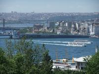 Blick vom Palast auf Istanbul