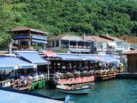 In Amadolu Kavagi reiht sich Restaurant an Restaurant