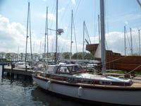 Werft Lauterbach mit Störtebecker Schiff