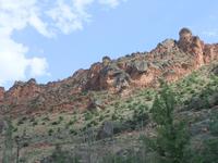 Fahrt durch die Berge