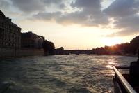 Seine - Bootsfahrt - Abendstimmung