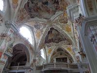 Klosterkirche, beeindruckende Deckenfresken