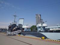 Ein weiteres Museumsschiff im Hafen