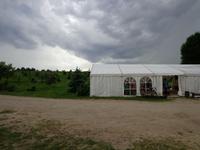 Ein masurisches Gewitter zieht heran